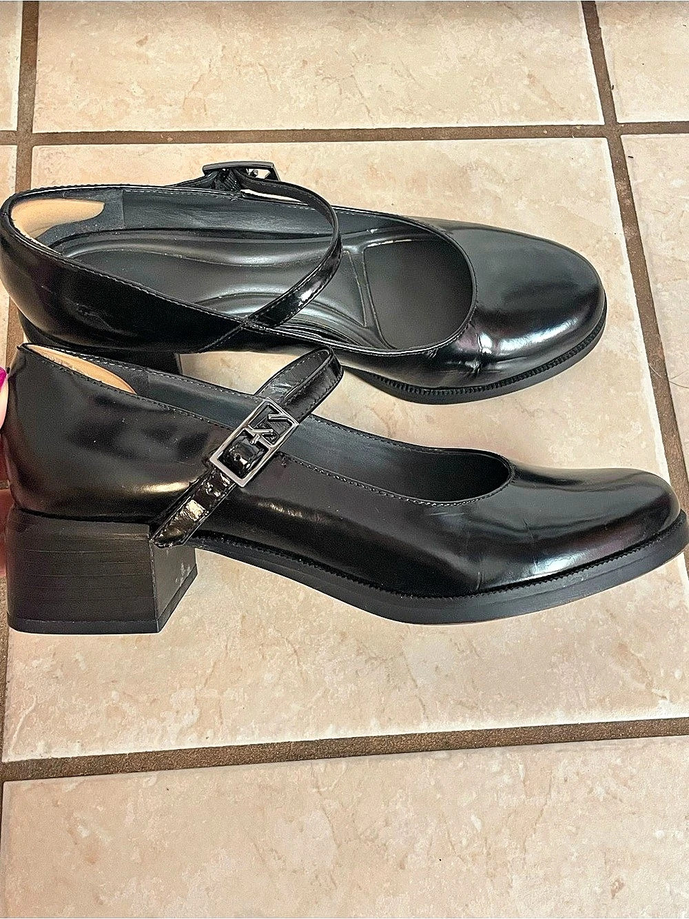 SARTO by Franco Sarto Women's Black Mary Jane Heels US 8.5